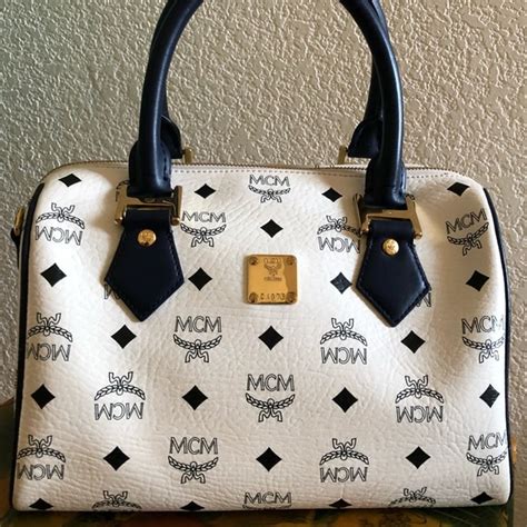 mcm boston bag replica|authentic mcm bags.